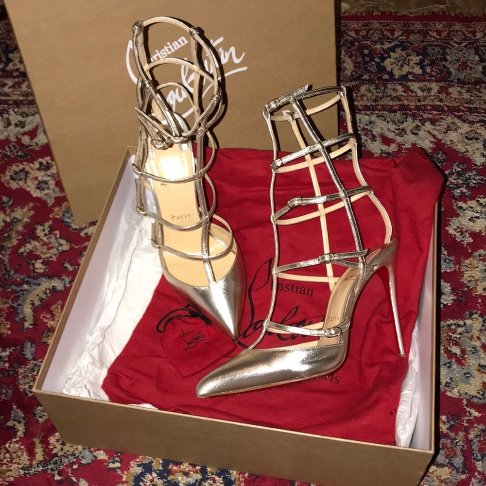 SOLD Christian Louboutin Kadreyana 100 Nappa - Picture 2 of 7